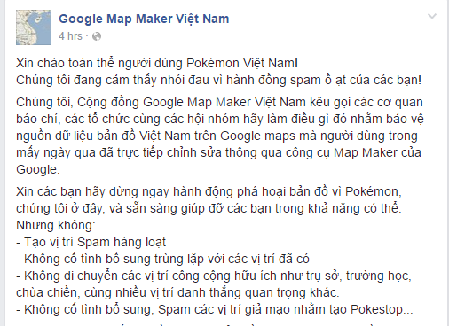 dữ kiệu google map việt nam bị phá hoại nghiêm trong vì hack pokemon go.png